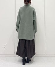 ZMECE02180 al'aise modulation(アレーズモジュレーション) 【セットアイテム】サイドリボンニットベスト×切り替えフレアワンピース ブラウン