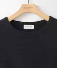 ZMECE38180 al'aise modulation(アレーズモジュレーション) 異素材切り替えニットワンピース ブラック