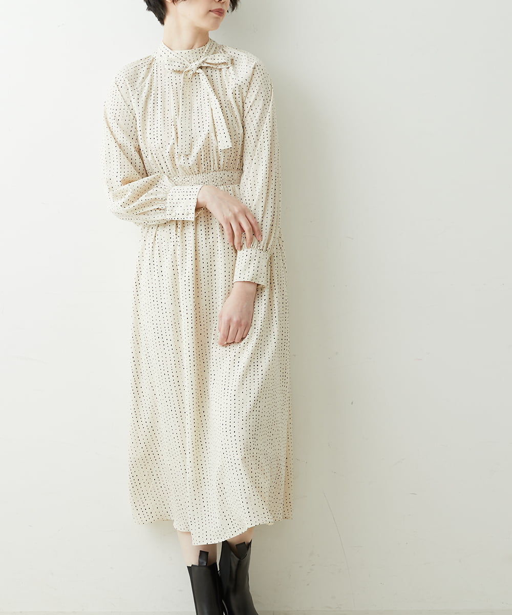 ラインドットワンピース(ワンピース) | modulation(アレーズ