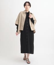 ZMEEB03220 al'aise modulation(アレーズモジュレーション) ニットジョイントワンピース ブラック