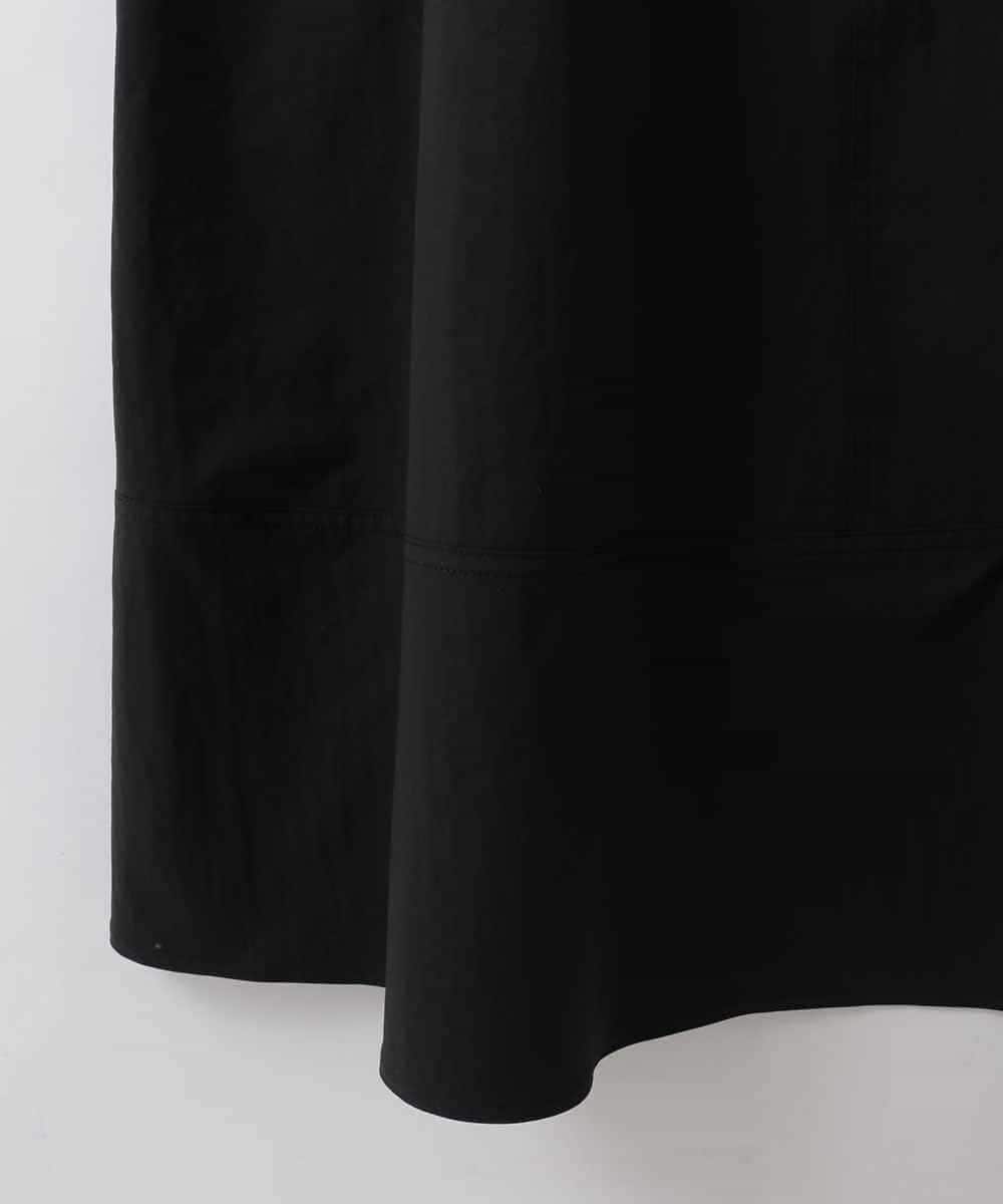 ZMEEE01160 al'aise modulation(アレーズモジュレーション) シャーリングポケットジャンパースカート ブラック