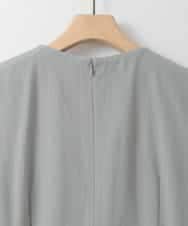 ZMEEE03150 al'aise modulation(アレーズモジュレーション) レイヤードストライプワンピース グリーン