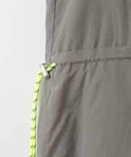 ZMEEE08180 al'aise modulation(アレーズモジュレーション) 配色ラインジャンパースカート ライトグレー