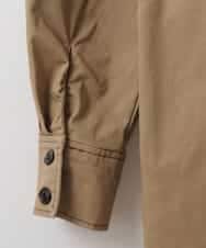 ZMEET01230 al'aise modulation(アレーズモジュレーション) ステッチデザインマーメイドワンピース ベージュ