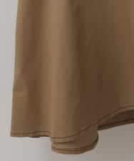 ZMEET01230 al'aise modulation(アレーズモジュレーション) ステッチデザインマーメイドワンピース ベージュ