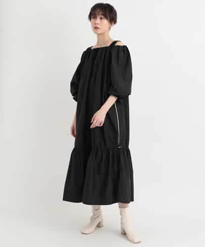 ZMEGB19170  【2WAY】スモックティアードワンピース