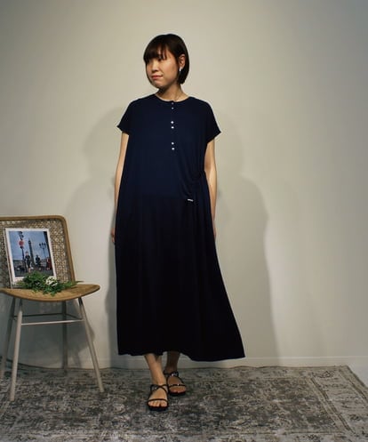 ZMEGB32130  アシンメトリードロストワンピース