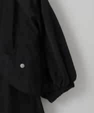 ZMEGE11150 al'aise modulation(アレーズモジュレーション) ボリュームギャザーボレロ×プリーツワンピース ブラック