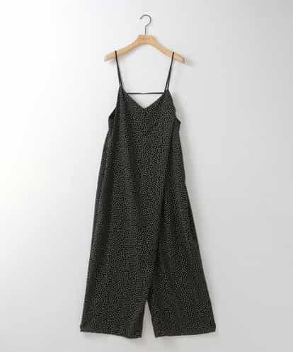 ZMEGE14145 al'aise modulation スクエアドットキャミソールサロペット