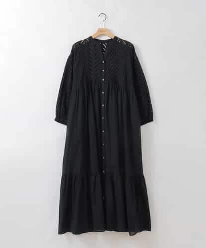 ZMEGE16180 al'aise modulation カットワークレース切替ワンピース