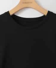 ZMEGE17150 al'aise modulation(アレーズモジュレーション) 異素材コンビデザインワンピース ブラック