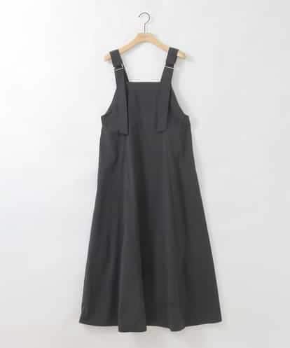 ZMEGE22100 al'aise modulation サイドラインナイロンジャンパースカート