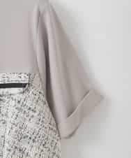 ZMEGE24170 al'aise modulation(アレーズモジュレーション) ジョイントデザインツーピース風ワンピース ベージュ