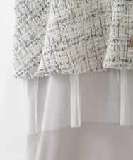 ZMEGE24170 al'aise modulation(アレーズモジュレーション) ジョイントデザインツーピース風ワンピース ベージュ