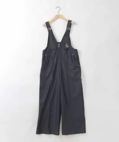 ZMEGE25148 al'aise modulation ペインターロゴ刺繍サロペット