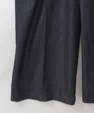 ZMEGE25148 al'aise modulation(アレーズモジュレーション) ペインターロゴ刺繍サロペット ネイビー