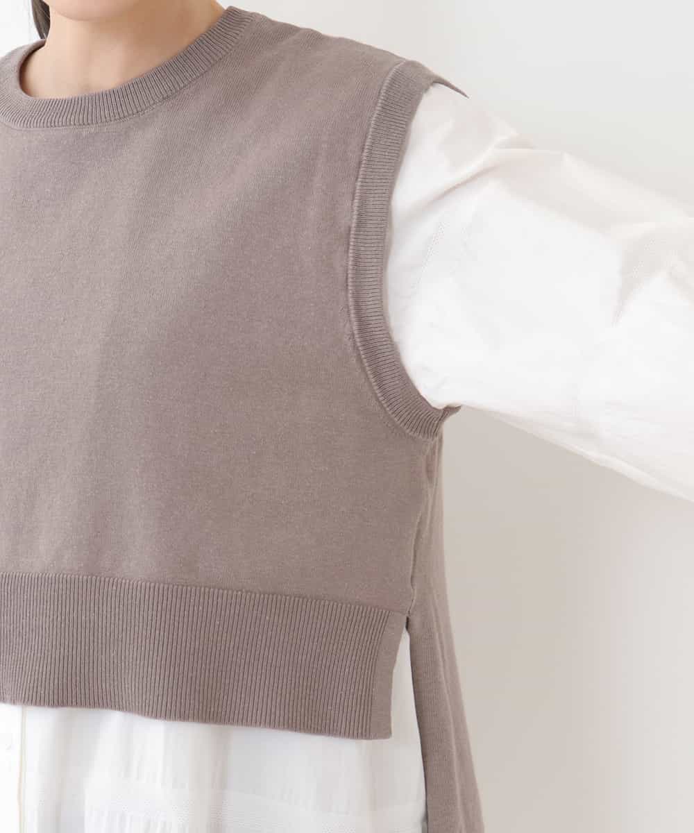 Modulation モジュレーション ニットベストセットワンピース イトキンオンラインストア