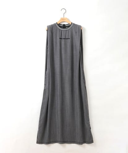 ZMEIE13148 al'aise modulation タックショルダーデニムワンピース