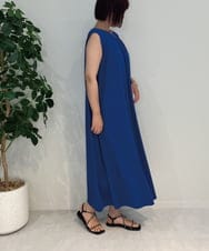 ZMEJB01090 al'aise modulation(アレーズモジュレーション) ジャージータックワンピース ブルー