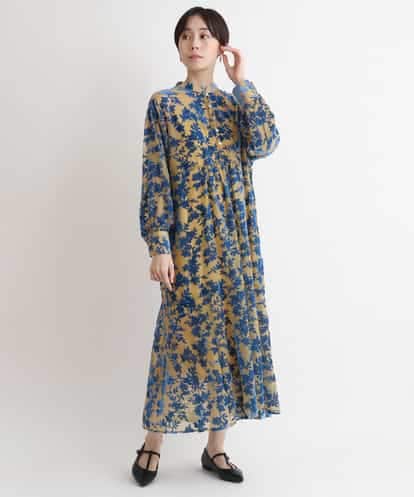 ZMEJW06150  シアーベロアロングワンピース