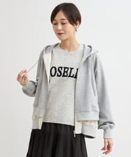 洗える】ロゴニットプルオーバー(ニット・セーター) | al'aise