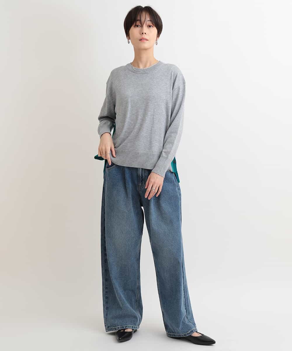 BLCK FRIDAY SALE【即納】ウールボーダーニット#ブラウン | KISHIKA