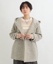 ZMFAB34140 al'aise modulation(アレーズモジュレーション) ミックスボーダーニットプルオーバー アイボリー