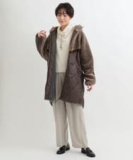 ZMFAB57159 al'aise modulation(アレーズモジュレーション) 【日本製】ドルマンニットプルオーバー ホワイト