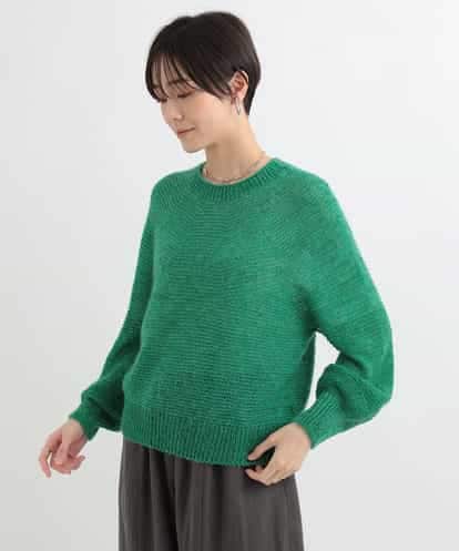 ZMFAB58139 al'aise modulation 【日本製】クルーネックニット