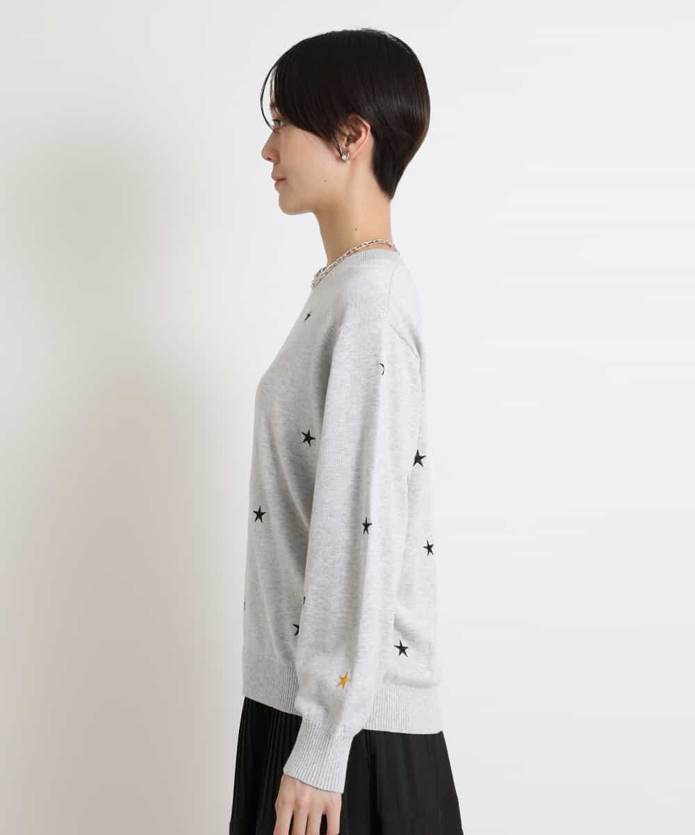 コットン刺繍カラーニット | 5/7pm21：00～発売| yori