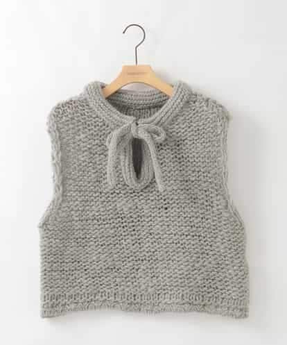 ZMFAE25169 al'aise modulation 【山形ニット】ローゲージウールニットベスト