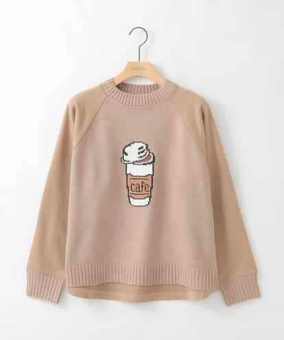 ZMFAE27149 al'aise modulation 【洗える】cafeドッキングニットプルオーバー