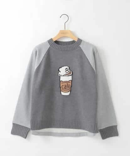 ZMFAE27149 al'aise modulation 【洗える】cafeドッキングニットプルオーバー