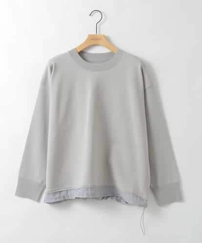 ZMFAE28129 al'aise modulation 配色ラインドロストデザインニット