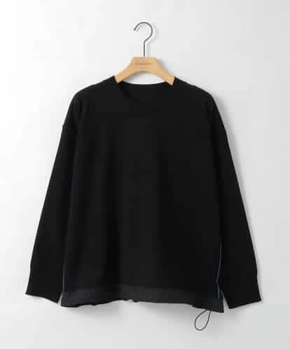 ZMFAE28129 al'aise modulation 配色ラインドロストデザインニット