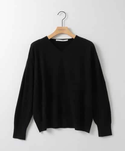 ZMFAE33079 al'aise modulation 【洗える】ミニマルVネックニットプルオーバー