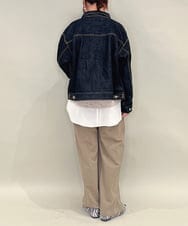 ZMFAE38098 al'aise modulation(アレーズモジュレーション) 【洗える】シャギーヤーンラメ混ニットベスト ベージュ