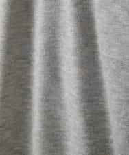 ZMFAE50120 al'aise modulation(アレーズモジュレーション) 【洗える】ビジュー刺繍デザインニットプルオーバー ライトグレー