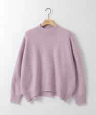 ZMFAE60120 al'aise modulation(アレーズモジュレーション) ラメスパングルニットプルオーバー ピンク