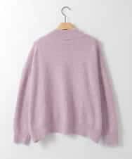 ZMFAE60120 al'aise modulation(アレーズモジュレーション) ラメスパングルニットプルオーバー ピンク