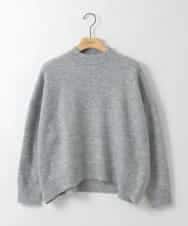 ZMFAE60120 al'aise modulation(アレーズモジュレーション) ラメスパングルニットプルオーバー グレー