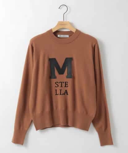 ZMFAE62150 al'aise modulation ワッペンアクセントニットプルオーバー