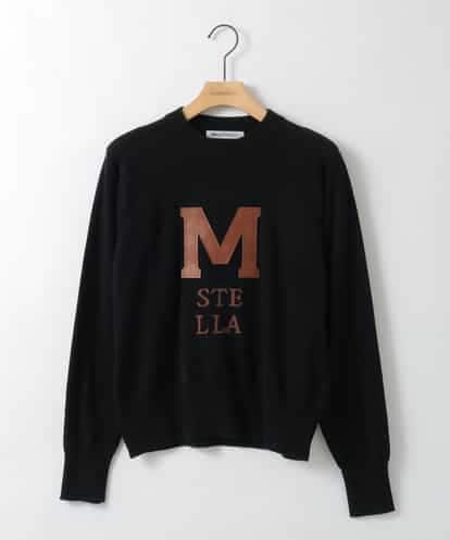 ZMFAE62150 al'aise modulation ワッペンアクセントニットプルオーバー