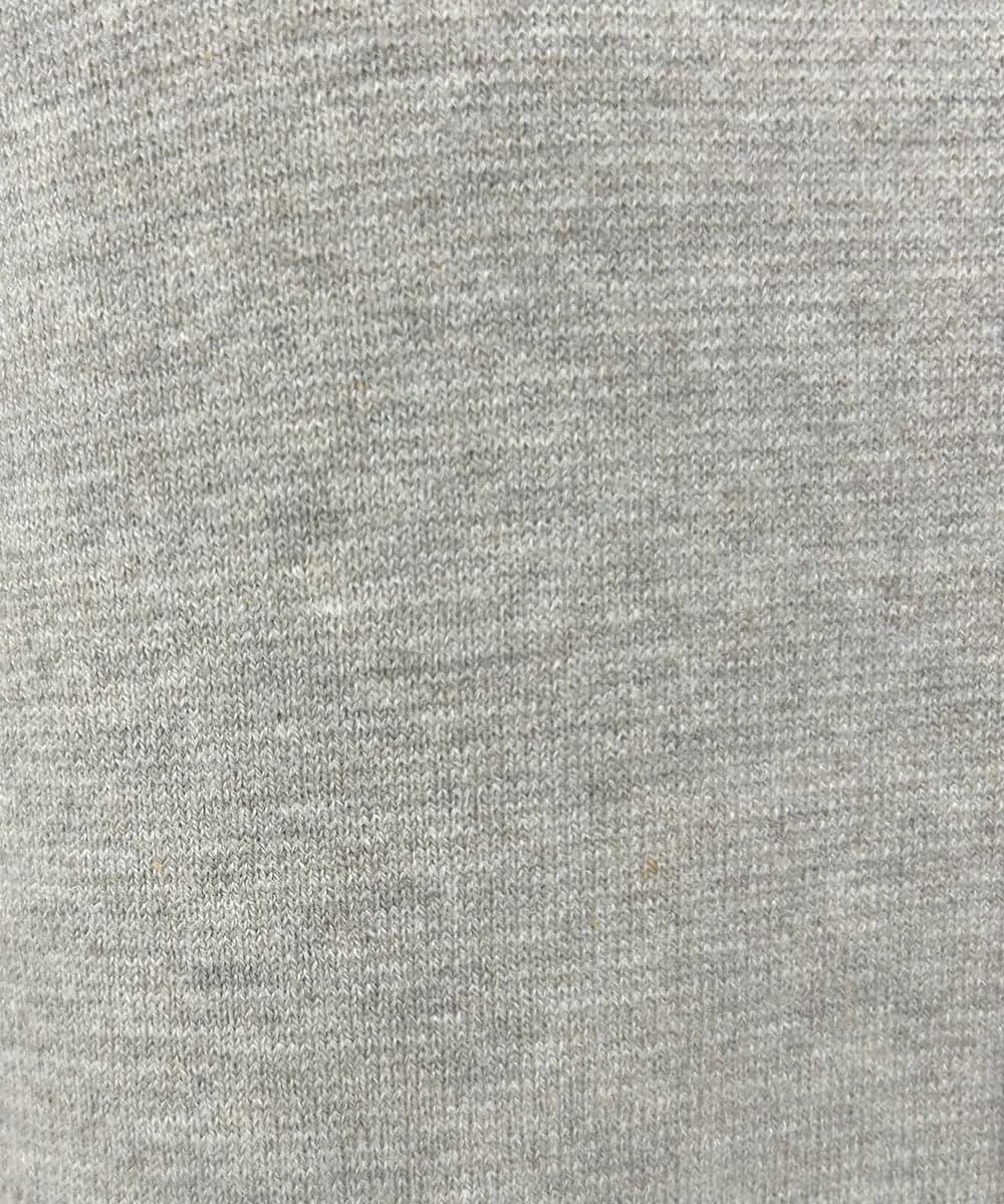 ZMFAE80089 al'aise modulation(アレーズモジュレーション) 異素材ポケットニットプルオーバー ベージュ