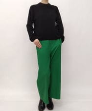 ZMFAT34170 al'aise modulation(アレーズモジュレーション) ワッフル編みウールニット ブラック