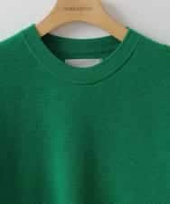 ZMFAT34170 al'aise modulation(アレーズモジュレーション) ワッフル編みウールニット グリーン