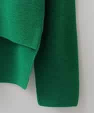 ZMFAT34170 al'aise modulation(アレーズモジュレーション) ワッフル編みウールニット グリーン