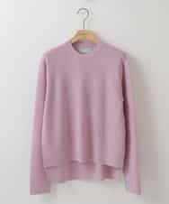 ZMFAT34170 al'aise modulation(アレーズモジュレーション) ワッフル編みウールニット パープル