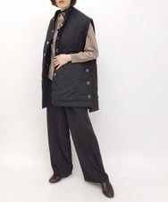 ZMFAT39140 al'aise modulation(アレーズモジュレーション) 星柄インターシャニットプルオーバー ベージュ