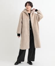 ボアハーフジップニット | ファッション通販サイト NUGU